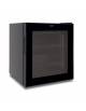 Vetrina congelatore Refrigerata statica con agitatore per gelato da banco temperatura -18°C/-25°C -Colore Nero-cm 59,5x54x61h