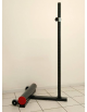 Impianto badminton regolamentare in acciaio verniciato con zavorra mod. professionale.