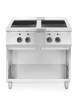 Cucina a induzione su vano aperto - N° 4 zone di cottura ( N° 2 da Kw 5 e N° 2 da Kw 3,5 ) - cm 80x72x85,4h - Trifase