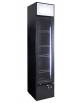 Vetrina fredda per bibite e bevande slim stretta colore nero - LUCE A LED - Capacità litri 162 - temp. 0°/+10°C -cm 39x48x188,8h