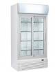 Vetrina bibite verticale con ante scorrevoli autochiudenti - refrigerazione ventilata +1/+10°C - cm 100x73x203,8h