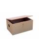 Contenitore trasporto schede elettorali in legno con serratura a chiave - cm 65x45x34h