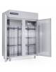 Armadio congelatore GN 2/1 con 2 porte inox refrigerazione ventilata temperatura -18/-22°C - cm 143,5X81X208h - Tropicalizzato