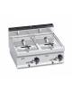 FRIGGITRICE ELETTRICA 10+10 LT DA BANCO - kW 12 TOTALI - cm 80x71,4x29h