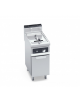 FRIGGITRICE ELETTRICA 1 VASCA STAMPATA LT. 18 - COMANDI ELETTRONICI - kw 13.5 - cm 40x71,4x85/90h