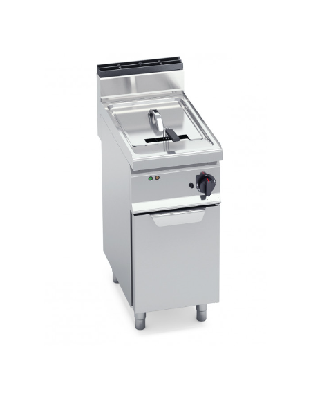 FRIGGITRICE ELETTRICA PROFESSIONALE 1 VASCA 18LT SU VANO - POTENZA  kW 18 - cm 40x71,4x90h