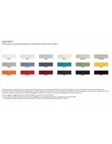 ARMADIO ANTE SCORREVOLI IN METALLO CON SERRATURA CM 180x60x200h - N° 4+4 RIPIANI SPOSTABILI