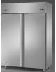 Armadio frigo Combinato Refrigerato Inox a doppia temperatura indipendente TN+TN ( -2°+8°C/-2°+8°C ) -2 porte - cm 142x80x203h