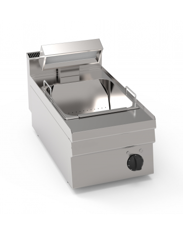 Scaldapatate elettrico da banco, 1 vasca GN2/3 da cm 32,5x35,4x20h - monofase Kw 0,65 - cm 35x65x28h