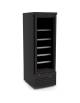 Vetrina surgelati congelatore singola ventilata -18° -22°C - cm 61x76,5x189,3h - COLORE NERO