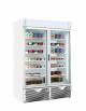 Vetrina congelatore verticale Litri 1100 DOPPIA PORTA ventilata -18° -25°C - cm. 134,6x75,2x199h