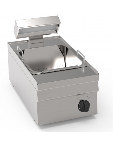 Scaldapatate elettrico da banco, 1 vasca GN2/3 da cm 32,5x35,4x20h - monofase Kw 0,65 - cm 35x60x30h