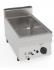 Bagnomaria a gas da banco, 1 vasca da cm 30,5x51x16,5, capacità GN1/1 - potenza gas tot. Kw 2 - cm 35x60x30h