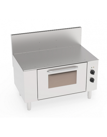 Base forno elettrico ventilato GN1/1, camera cm 62x41,5x30,5h - monofase Kw 2,5 - cm 105x65x65,4h