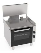 Base Forno elettrico* ventilato monofase-2,5kw, dim. camera cm 46x41,5x32h - dim tot. cm 70x65x65,4h