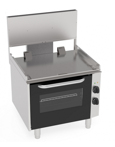 Base forno elettrico ventilato, camera cm 46x41,5x32h - potenza Kw 2,5 monofase - cm 70x65x65,4h