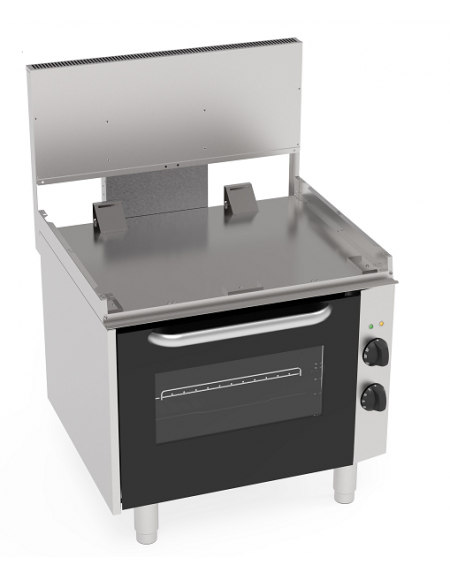 Base forno elettrico ventilato, camera cm 46x41,5x32h - potenza Kw 2,5 monofase - cm 70x65x65,4h