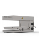 Salamandra elettrica passante trifase  con piano di cottura mobile -  sup. di cottura cm 57,5x40 - dim. tot. cm 75x40x35h