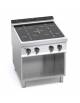 CUCINA AD INDUZIONE 4 ZONE SU VANO cm 80x90x90h
