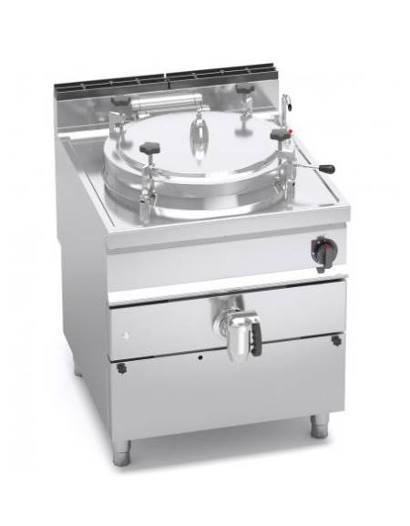 PENTOLA GAS RISCALDAMENTO INDIRETTO 100 LT CON AUTOCLAVE PENTOLA GAS RISCALDAMENTO INDIRETTO 100 LT CON AUTOCLAVE