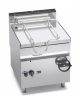 Brasiera a gas ribaltabile manualmente Lt. 80- Vasca e fondo inox AISI 304- CM 80X90X106,5H