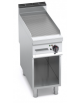 FRY TOP ELETTRICO RIGATO SU VANO APERTO CM 40x90x90h  POTENZA kW 5,7