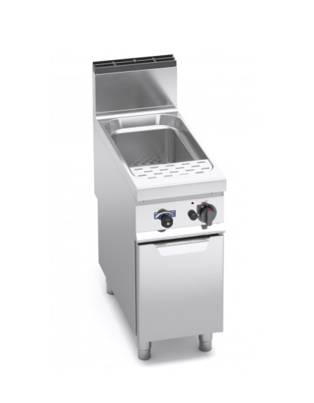 Cuocipasta a gas 1 Vasca Lt. 40 - cm 40x90x85/90h