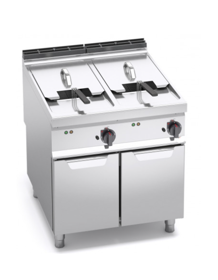 FRIGGITRICE ELETTRICA 22+22 LITRI SU VANO potenza Kw 22+22 FRIGGITRICE ELETTRICA 22+22 LITRI SU VANO potenza Kw 22+22