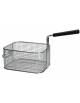 Cestello per friggitrice con 1 manico - Dimensioni cm 30x40x12h - Adatto per una friggitrice a gas da Lt 21