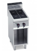 CUCINA AD INFRAROSSO CON PIANO DI COTTURA IN VETROCERAMICA N° 2 ZONE SU VANO SU MOBILE - CM. 40X71,4X90H