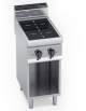 CUCINA AD INDUZIONE 2 ZONE SU VANO - Adatte a pentole fondo liscio - CM. 40X71,4X90H