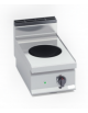 Cucina da banco ad induzione per Wok - potenza Kw 3,5 - cm 40x71,4x29h