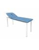 Lettino visita e trattamenti standard 2 sezioni - colore blu - cm 193x68x78h - Portata Kg 180