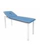 Lettino visita e trattamenti large 2 sezioni - colore blu - cm 193x80x78h - Portata Kg 180