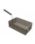 Cestello per friggitrice elettrica da Lt 25 con 1 manico - cm 28x45x15h