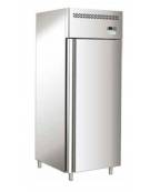 Armadio frigorifero verticale 1 porta Lt 700 ventilato 0° +8°C in acciaio inox - classe D - sbrinamento automatico- cm 74x83x201