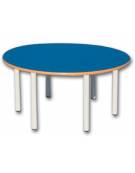 TAVOLINO ROTONDO DIAMETRO CM 110 - PIANO IN NOBILITATO