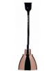 Lampada riscaldante ad infrarossi - colore Rame - potenza 250w - cm ø 22,5x48/155h