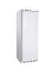 Armadio frigo professionale per ristoranti  +2 +8° C Lt 400 con esterno in lamiera acciaio bianca - cm 60x58,5x185,5h