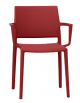 Poltroncina per esterni ed interni in polipropilene colori a scelta - cm 44x58x81h