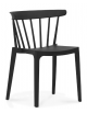 Sedia per esterni e interni con struttura in polipropilene - colore a scelta - cm 41x43x74h