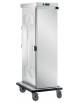 Carrello thermobox refrigerato in acciaio inox 18/10 AISI 304 - versione statica - 20 Teglie GN 1/1 - cm 60x80x173h