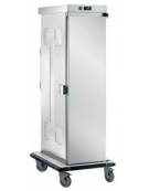 Carrello thermobox refrigerato in acciaio inox 18/10 AISI 304 - versione ventilata - 20 Teglie GN 1/1 - cm 60x80x173h