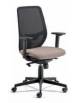 Poltrona ergonomica con braccioli regolabili in altezza-Conforme UNI EN 1335 tipo B-Rivestimento a scelta-Movimento 28