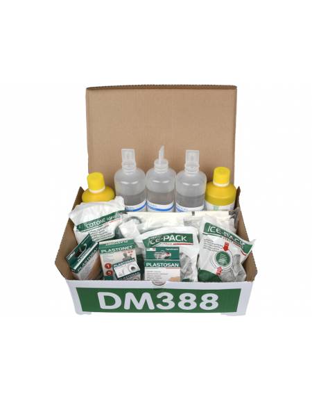 Pacco reintegro per Kit Pronto Soccorso ALL.1 (cod. DN34570 - DN34571 - DN34572) senza sfigmo.