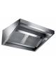 Cappa professionale a parete snack inox AISI 304 con filtri a carboni attivi, per cucina – CON MOTORE INCLUSO - cm 300x110x60h