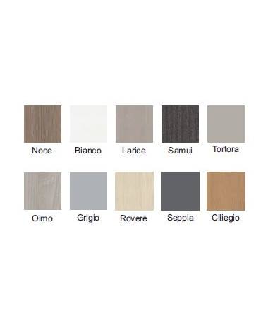 Top mobile da 45 - cm 45x47x2,5h - Colori :Larice–Samui-Bianco-Noce-Tortora–Grigio–Olmo–Seppia-Ciliegio-Rovere
