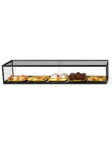 Vetrina neutra ad 1 fronte cm. 196x63x55h