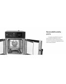 Forno gastronomia a gas trivalente 10 teglie GN 1/1 - Comandi Elettronici - Vapore diretto