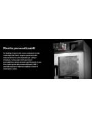 Forno gastronomia a gas trivalente 10 teglie GN 1/1 - Comandi Elettronici - Vapore diretto